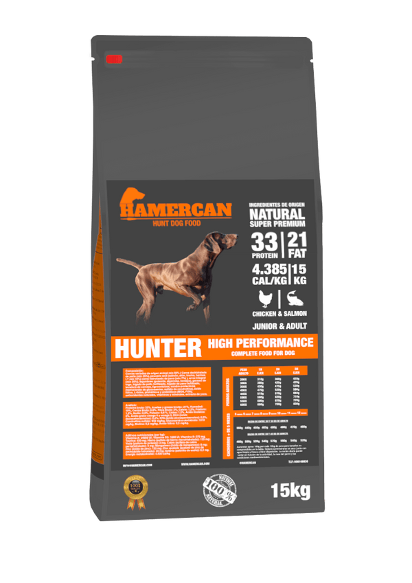 Pack Hamercan - Pienso + Pack Perro - Young Wild Hunters