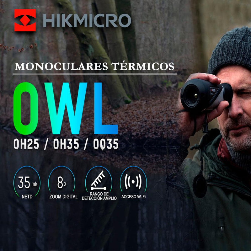 Monocular térmico HIKMICRO Owl OH35 Hikmicro - Young Wild Hunters